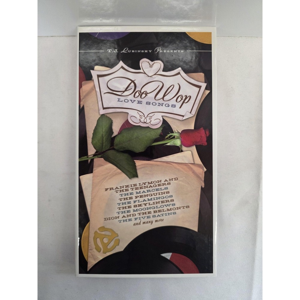 T.J. Lubinsky Doo Wop Love Songs 4 CD Box Set Shout Factory 2007 85 Tracks